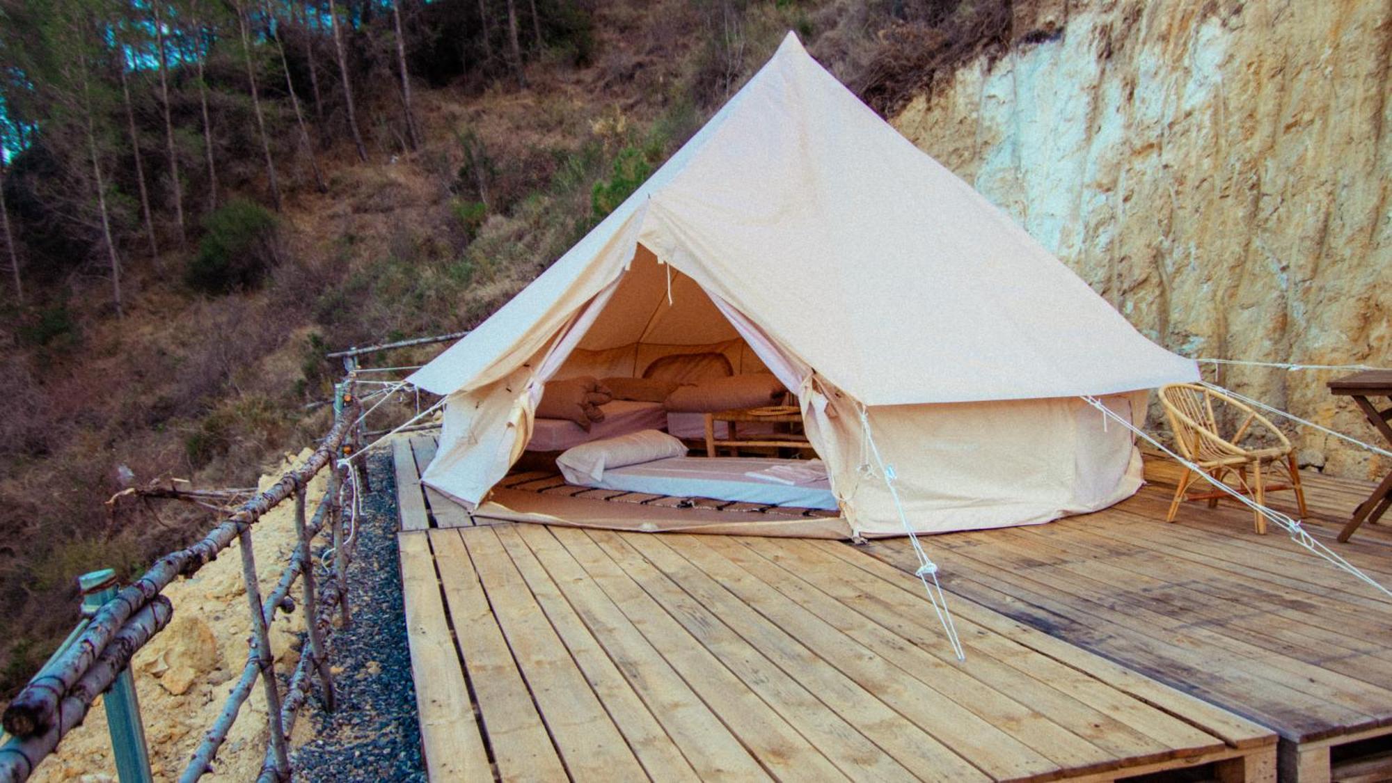 Glamping Zone Montanejos Hotel Bagian luar foto