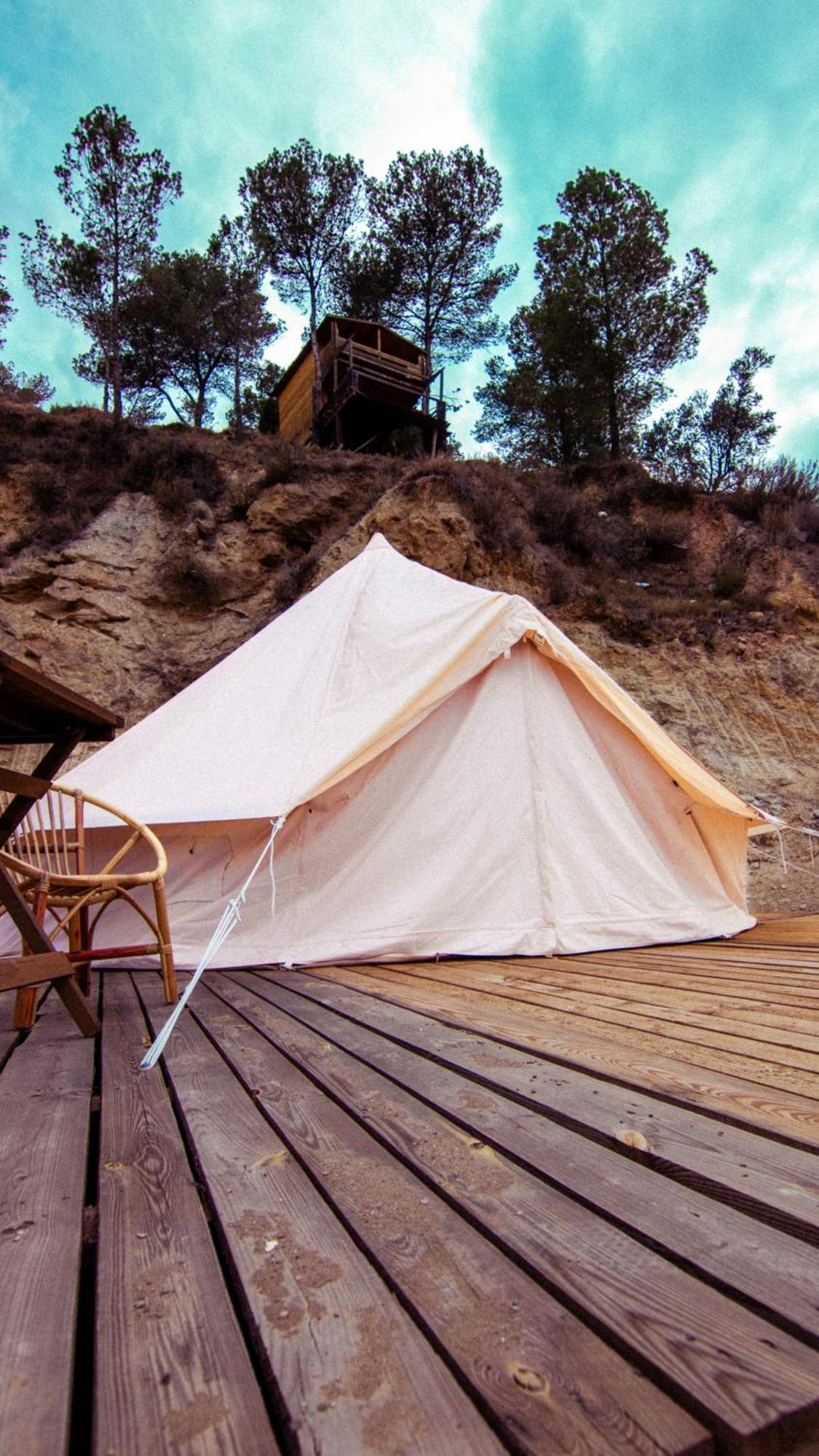 Glamping Zone Montanejos Hotel Bagian luar foto